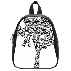 Jt Zebra Stipes 11 X 17 School Bags (small) 