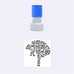 Jt Zebra Stipes 11 X 17 Rubber Round Stamps (small)