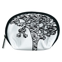 Jt Zebra Stipes 11 X 17 Accessory Pouches (medium)  by WickedCool