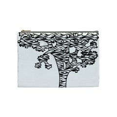 Joshua Tree Zebra Stripes Cosmetic Bag (medium) 