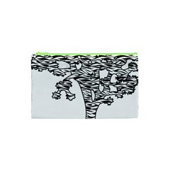 Joshua Tree Zebra Stripes Cosmetic Bag (xs)