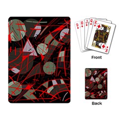 Artistic Abstraction Playing Card by Valentinaart