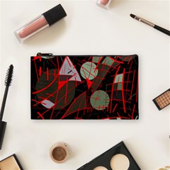 Artistic Abstraction Cosmetic Bag (small)  by Valentinaart