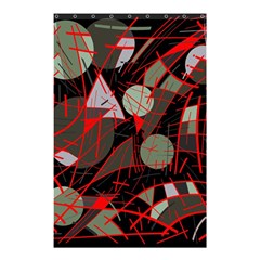 Artistic Abstraction Shower Curtain 48  X 72  (small)  by Valentinaart