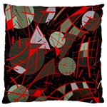 Artistic abstraction Large Flano Cushion Case (Two Sides) Front