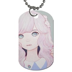 Bububun Dog Tag (one Side) by kaoruhasegawa