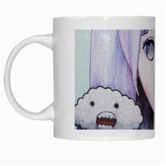 My Little Cloud White Mugs by kaoruhasegawa