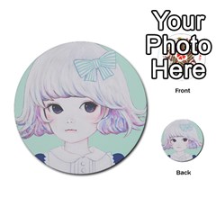 Spring Mint! Multi-purpose Cards (round)  by kaoruhasegawa