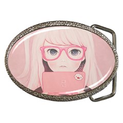 Gamegirl Girl Belt Buckles by kaoruhasegawa