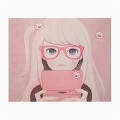 Gamegirl Girl Small Glasses Cloth by kaoruhasegawa