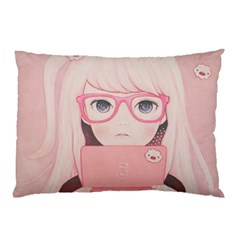 Gamegirl Girl Pillow Case by kaoruhasegawa