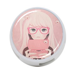 Gamegirl Girl 4-port Usb Hub (one Side) by kaoruhasegawa