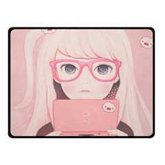 Gamegirl Girl Fleece Blanket (small)