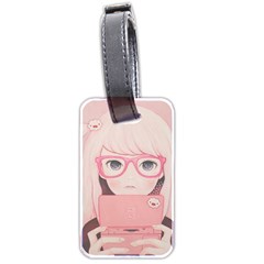 Gamegirl Girl Luggage Tags (two Sides) by kaoruhasegawa