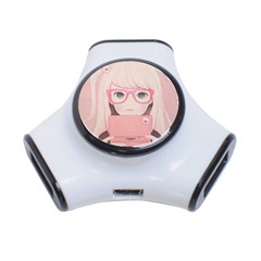 Gamegirl Girl 3-port Usb Hub by kaoruhasegawa