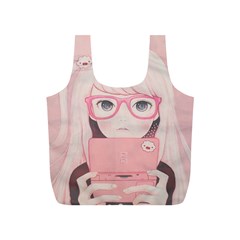 Gamegirl Girl Full Print Recycle Bags (s) 