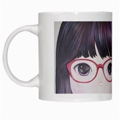 Close Encounter 4 White Mugs by kaoruhasegawa