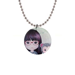 Close Encounter 4 Button Necklaces by kaoruhasegawa