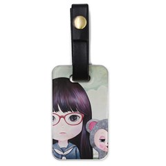 Close Encounter 4 Luggage Tags (one Side)  by kaoruhasegawa