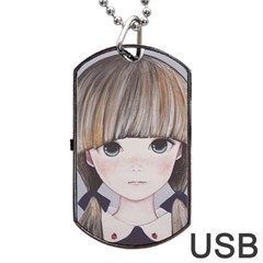 Strawberry Things  Dog Tag Usb Flash (one Side)