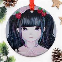 Nakayoshi Strawberry Ornament (round) 