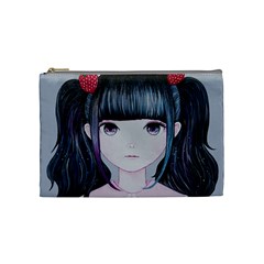 Nakayoshi Strawberry Cosmetic Bag (medium)  by kaoruhasegawa