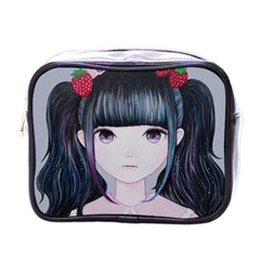 Nakayoshi Strawberry Mini Toiletries Bags