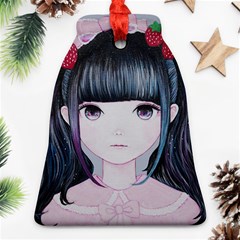 Nakayoshi Strawberry Bell Ornament (2 Sides)