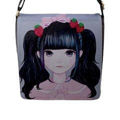 Nakayoshi Strawberry Flap Messenger Bag (l)  by kaoruhasegawa