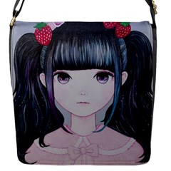 Nakayoshi Strawberry Flap Messenger Bag (s) by kaoruhasegawa