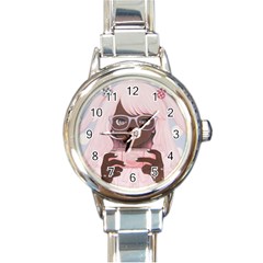 Gamergirl 3 Round Italian Charm Watch