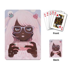 Gamergirl 3 Playing Card by kaoruhasegawa