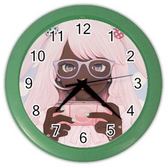 Gamergirl 3 Color Wall Clocks by kaoruhasegawa