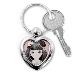 Maybe March<3 Key Chains (heart)  by kaoruhasegawa