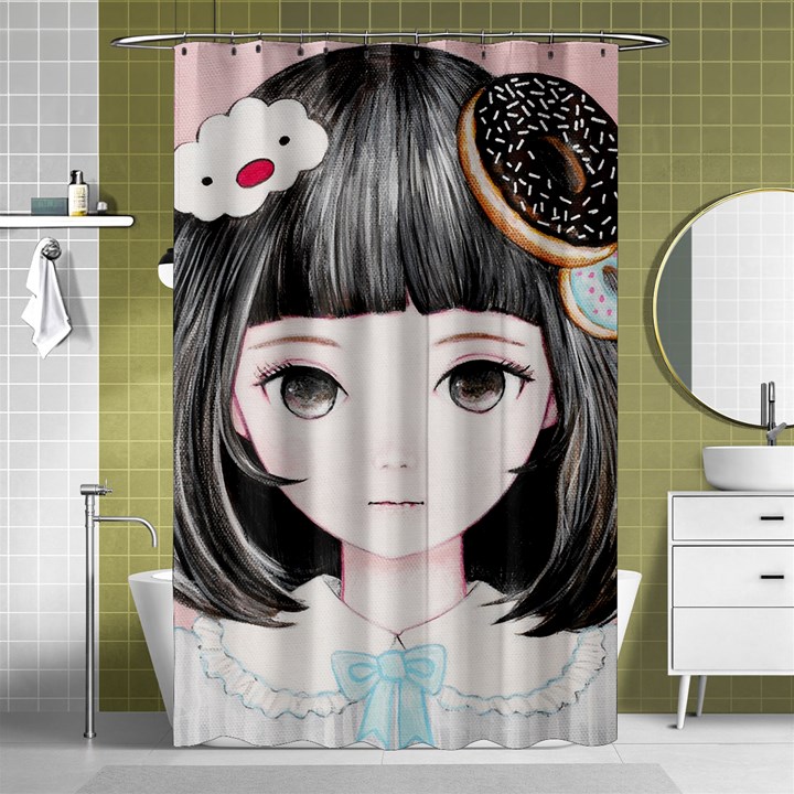 Maybe March<3 Shower Curtain 48  x 72  (Small) 