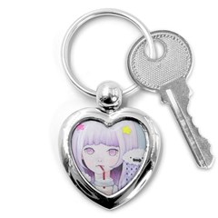 My Little Cloud 2 Key Chains (heart)  by kaoruhasegawa