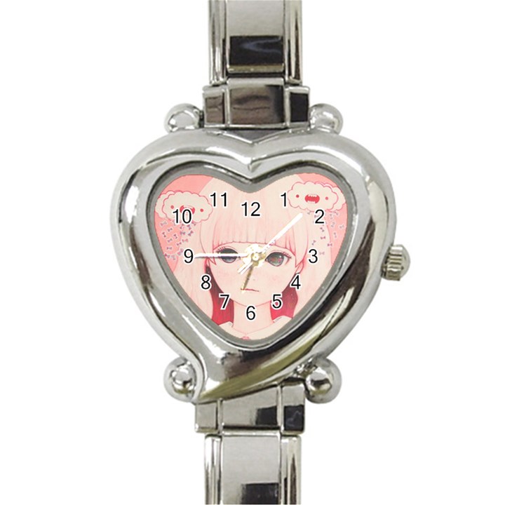 Spring Rain? Heart Italian Charm Watch