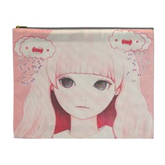 Spring Rain? Cosmetic Bag (xl) by kaoruhasegawa