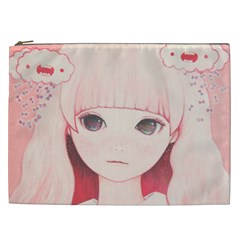 Spring Rain? Cosmetic Bag (xxl)  by kaoruhasegawa