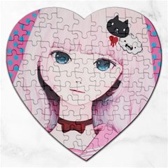 Sweet Tuesday Jigsaw Puzzle (heart) by kaoruhasegawa