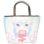 Gamegirl Girl Play with star Bucket Bags Back