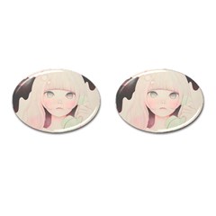 Soy Sauce Uchuuw Cufflinks (oval) by kaoruhasegawa