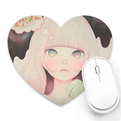 Soy Sauce Uchuuw Heart Mousepads by kaoruhasegawa