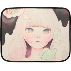 Soy Sauce Uchuuw Double Sided Fleece Blanket (mini)  by kaoruhasegawa