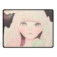 Soy Sauce Uchuuw Fleece Blanket (small) by kaoruhasegawa