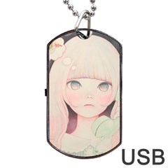 Soy Sauce Uchuuw Dog Tag Usb Flash (two Sides) 