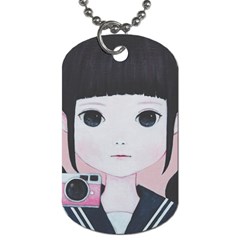 Smile Camare Dog Tag (two Sides) by kaoruhasegawa