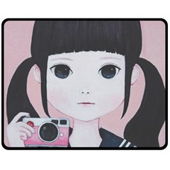 Smile Camare Fleece Blanket (medium) 