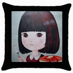 Maplesyrupsyndrome4 0 Throw Pillow Case (black) by kaoruhasegawa