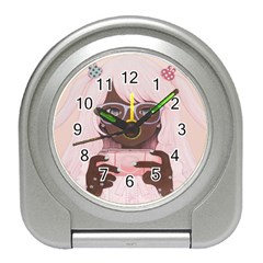 Gamergirl 3 P Travel Alarm Clocks by kaoruhasegawa